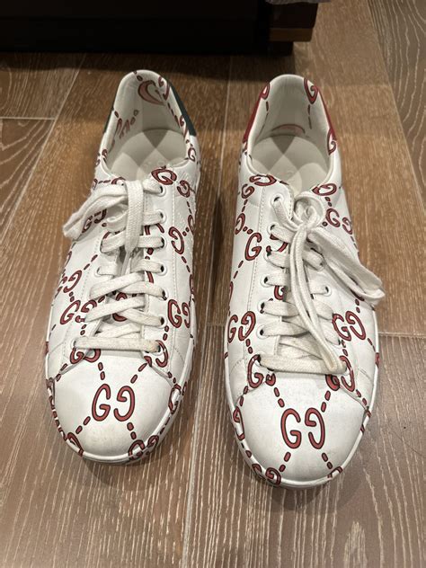 gucci all over print shoes|gucci clothing line.